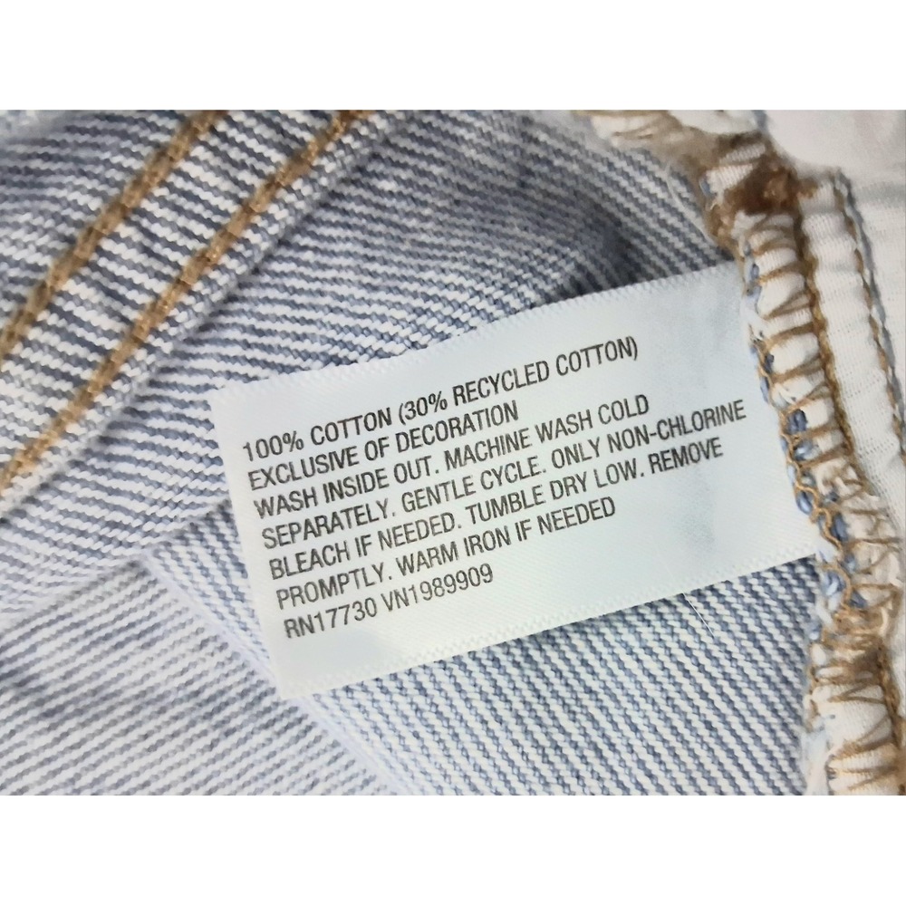 Wild Fable Jeans Women's Size 16 Blue 90's Relaxed Straight Leg Mid Rise NEW - Picture 13 of 16